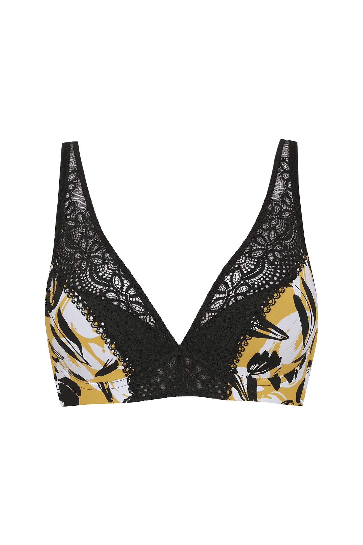 Soutien-gorge coques en dentelle et microfibre L'irrésistible - Esquisse - Image 5