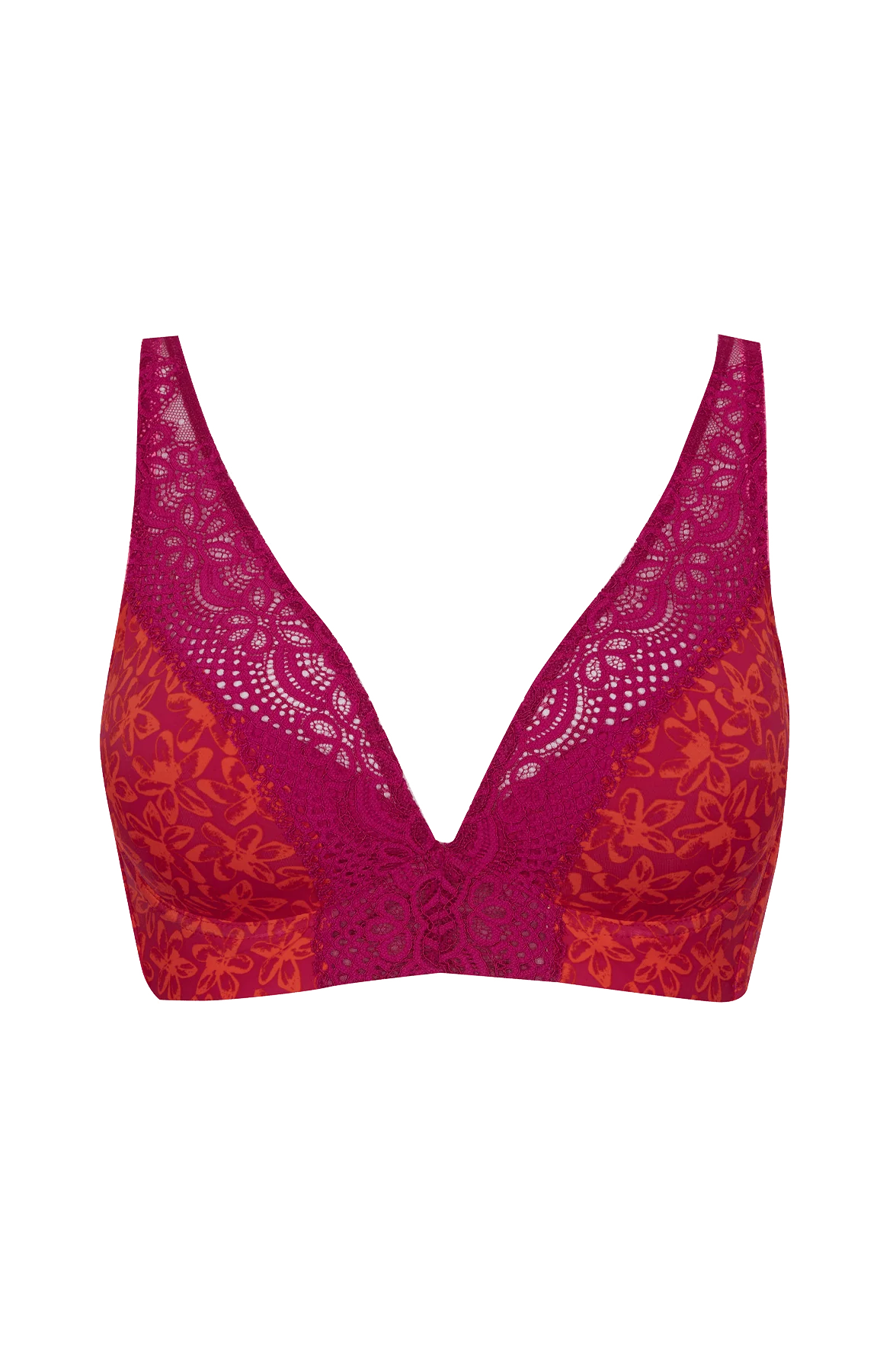 Soutien-gorge coques en dentelle et microfibre L'irrésistible - Tiaré - Image 5