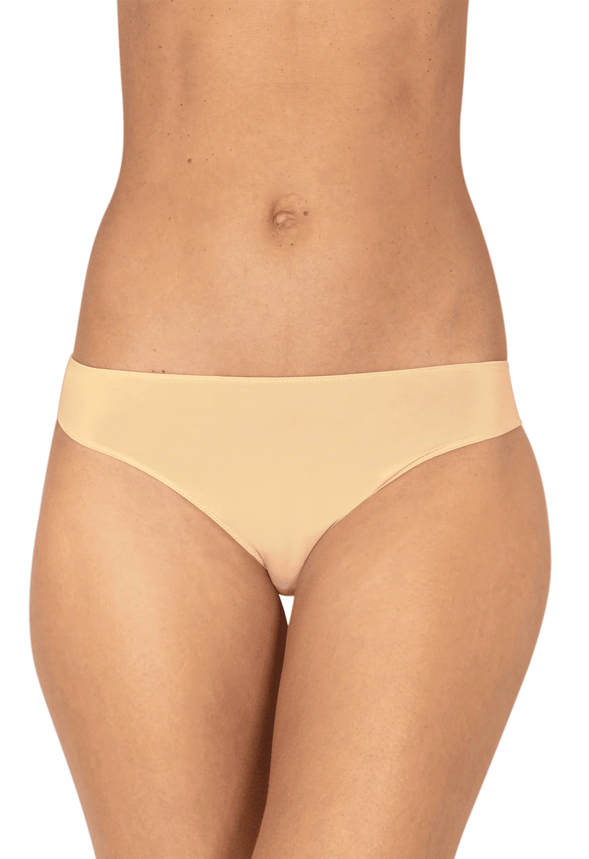 Tanga Résille Florale - Nude - Image 2