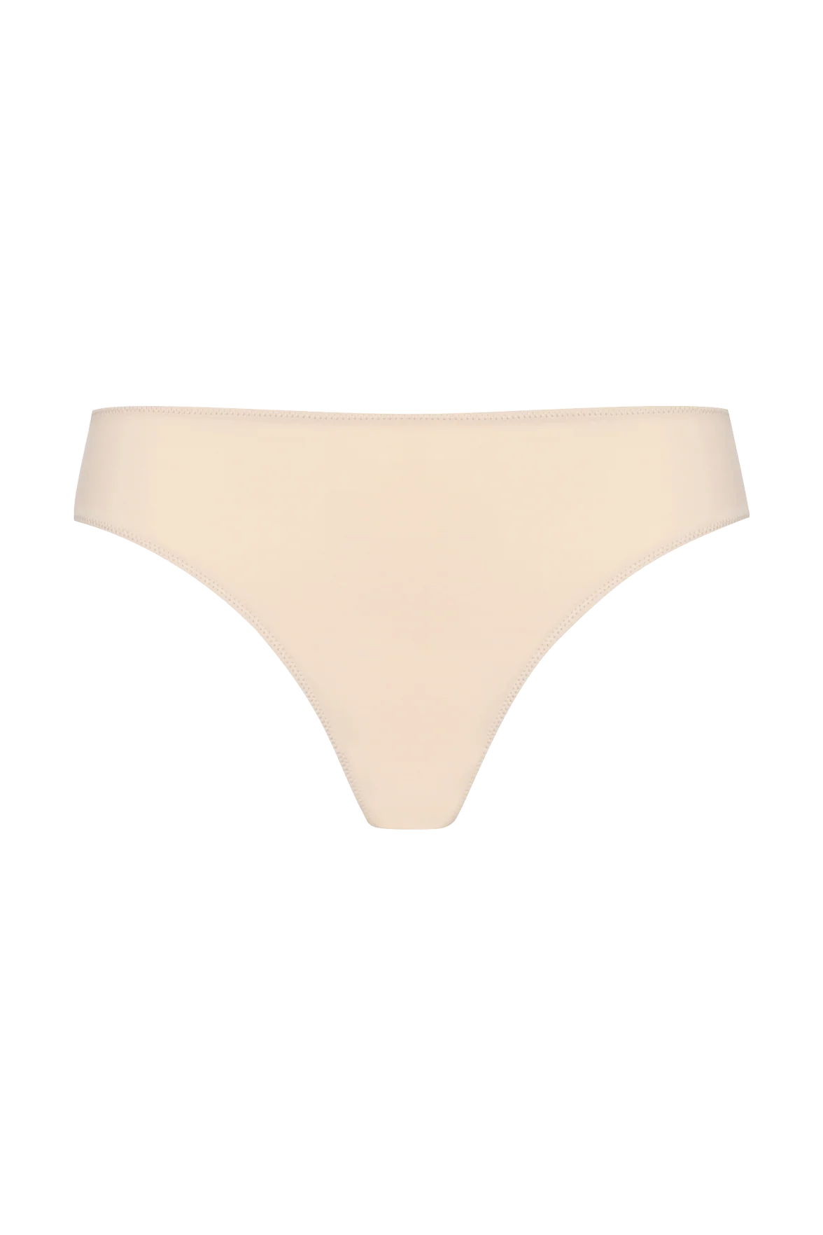 Tanga Résille Florale - Nude - Image 3