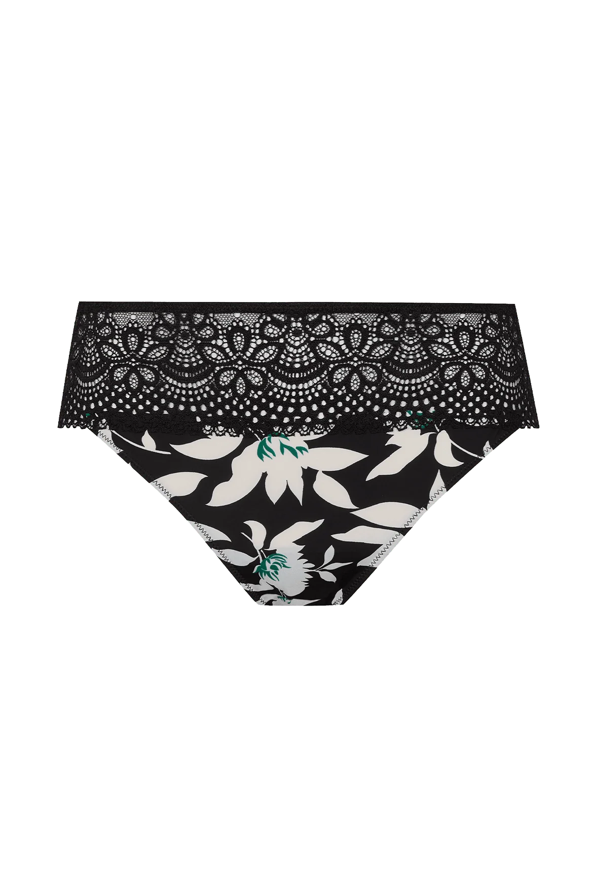 Slip brésilien dentelle et microfibre L'irrésistible - Jasmin - Image 5