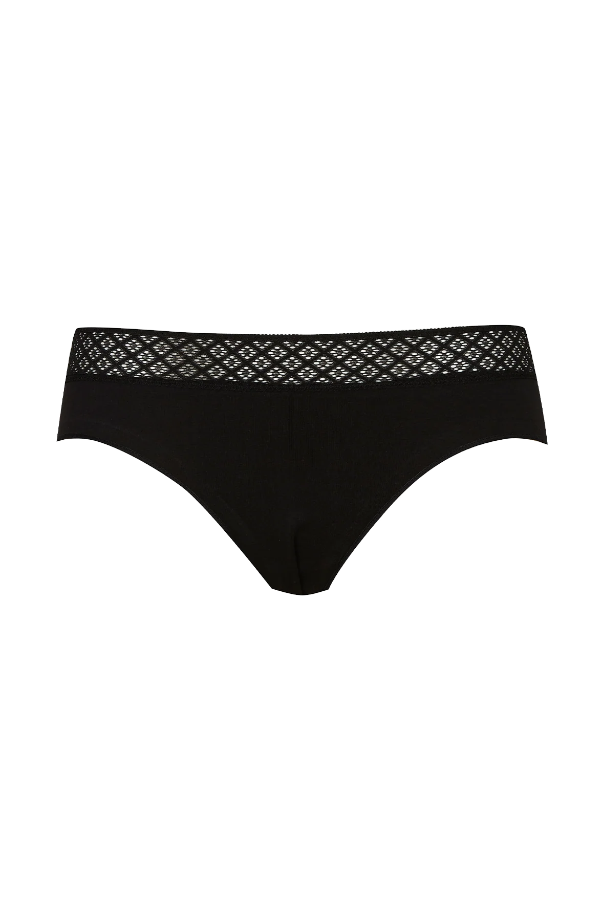 Lot de 3 Slips - Trio Douceur Graphique - Noir - Image 3