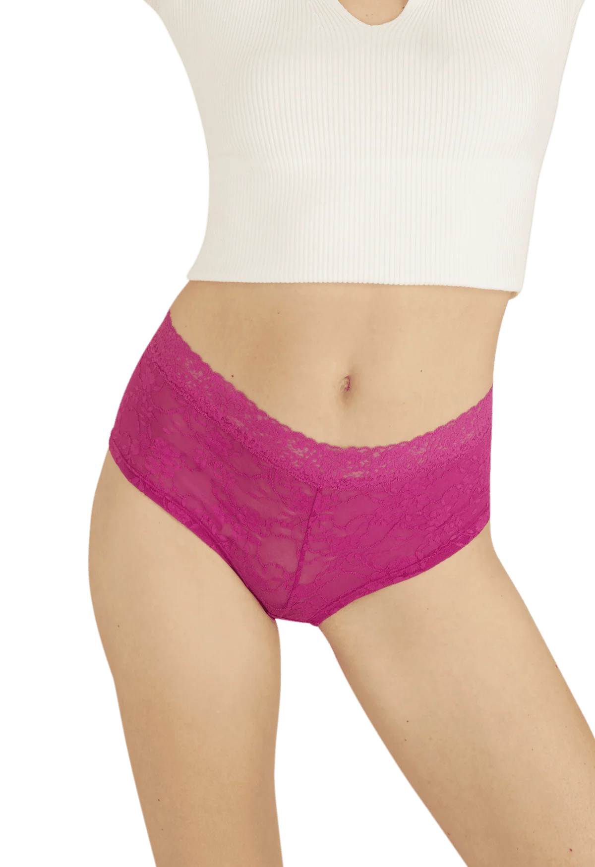 Duo Pop Lot de 2 Shortys - Vert éclatant / fuchsia - Image 4