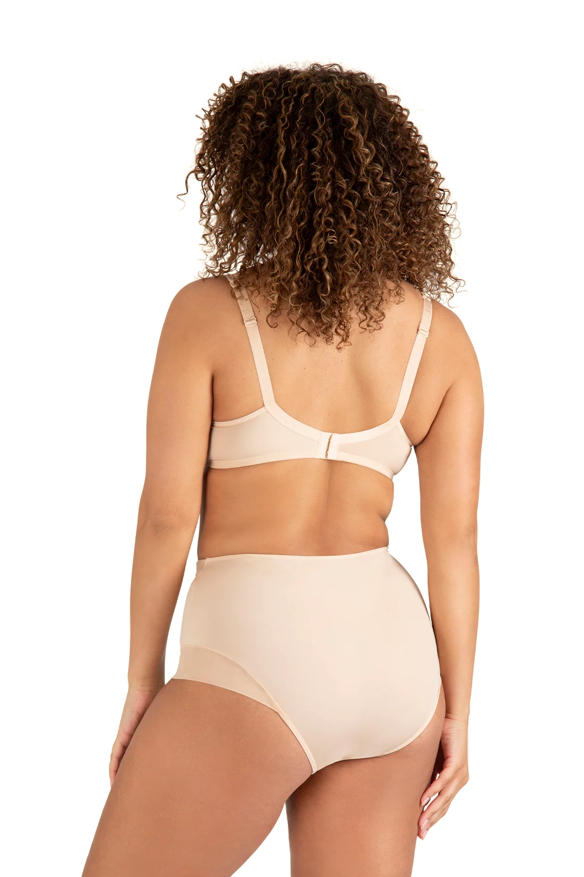 Shorty taille haute Tulle Design - Nude - Image 4