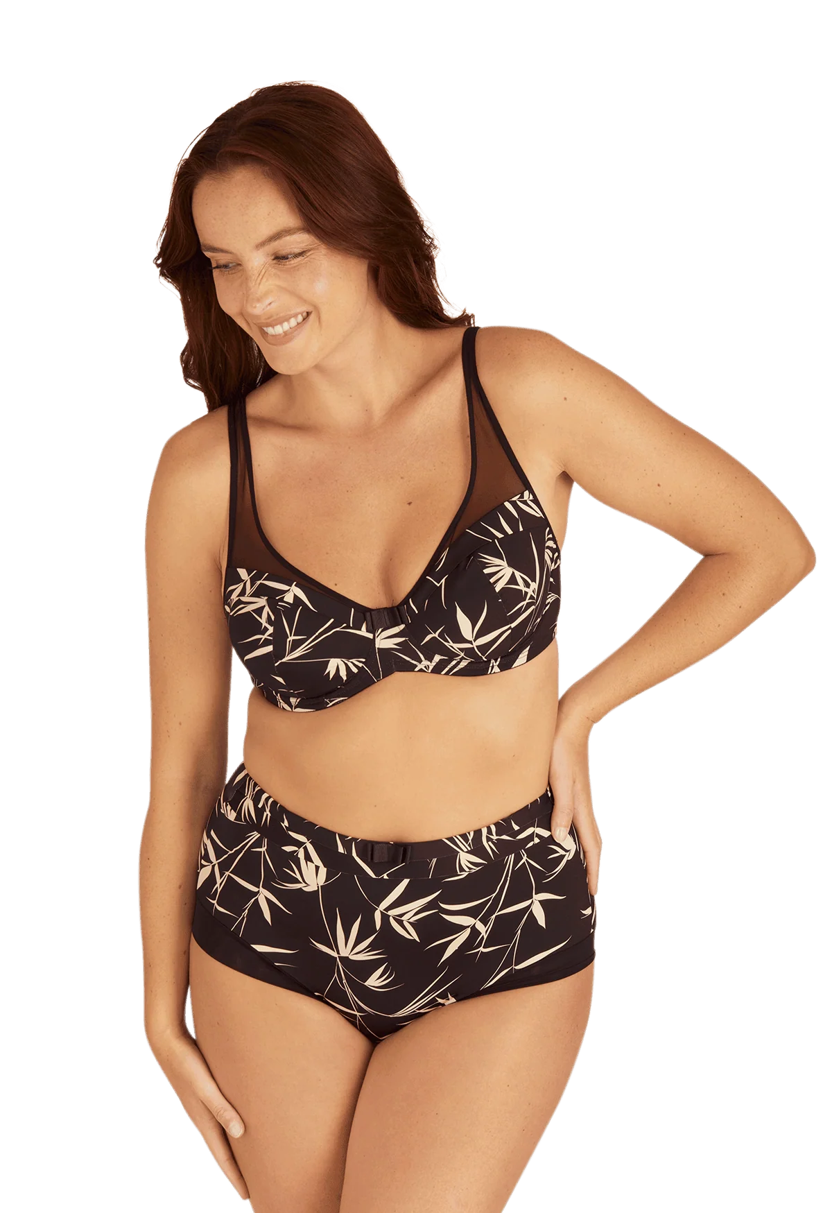 Shorty taille haute Tulle Design - Papyrus - Image 3