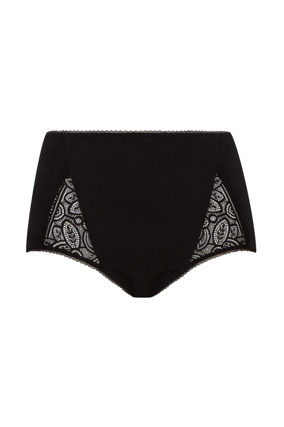 Culotte Maxi Coton Confort - Noir - Image 5