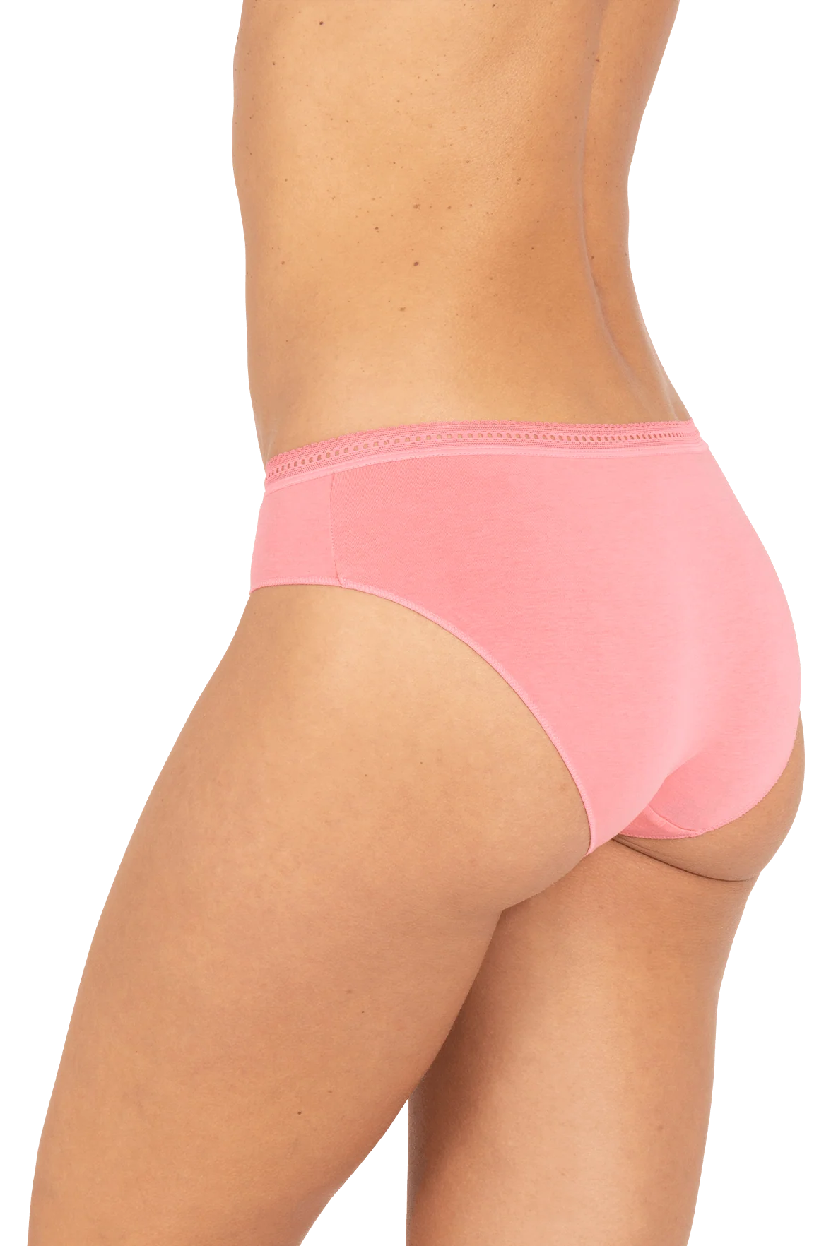Lot de 3 Slips - Trio Coton Fantaisie - Hibiscus - Image 3