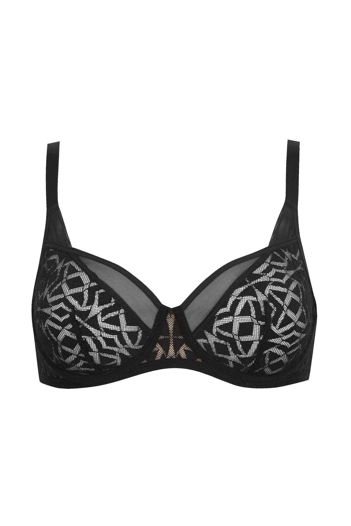 Soutien-gorge corbeille à armatures Equinoxe - Noir - Image 5